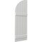 Ekena Millwork Americraft 5-Board (2 Batten) Wood Joined Board-n-Batten Shutters w/ Arch Top, ARW101BQ518X77STH, PR ARW101BQ518X77STH - alternate 5